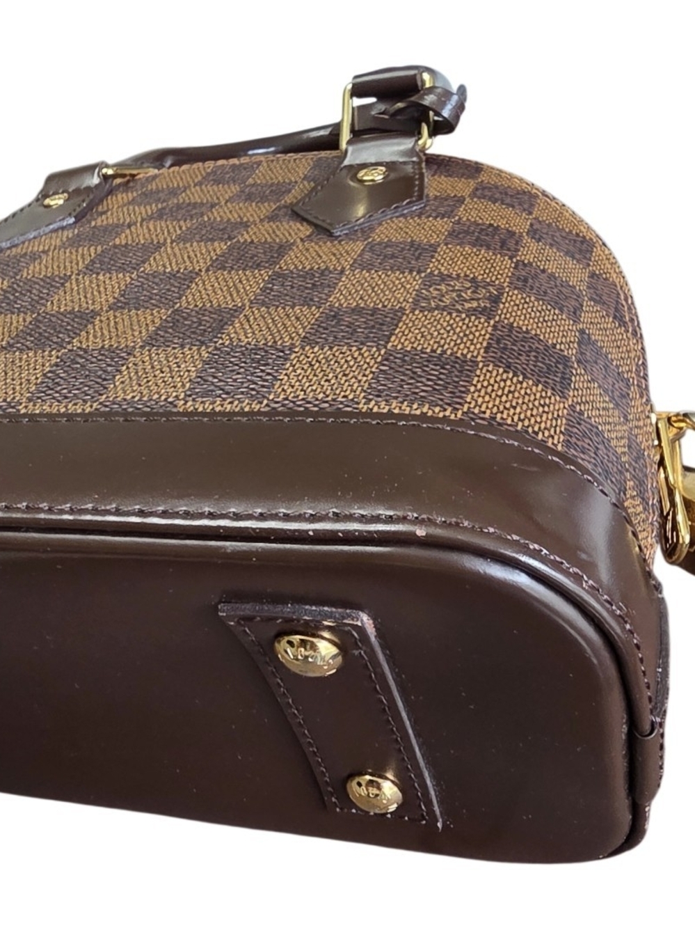 Louis Vuitton Brown Damier Crossbody with Dark Chocolate Trim